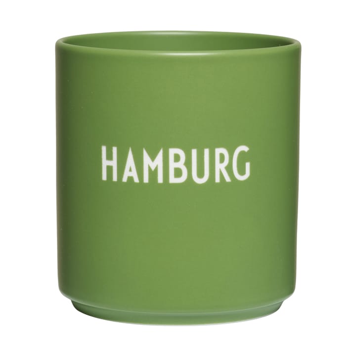 Tazza preferita Design Letters German Collection 25 cl - Hamburg-green - Design Letters