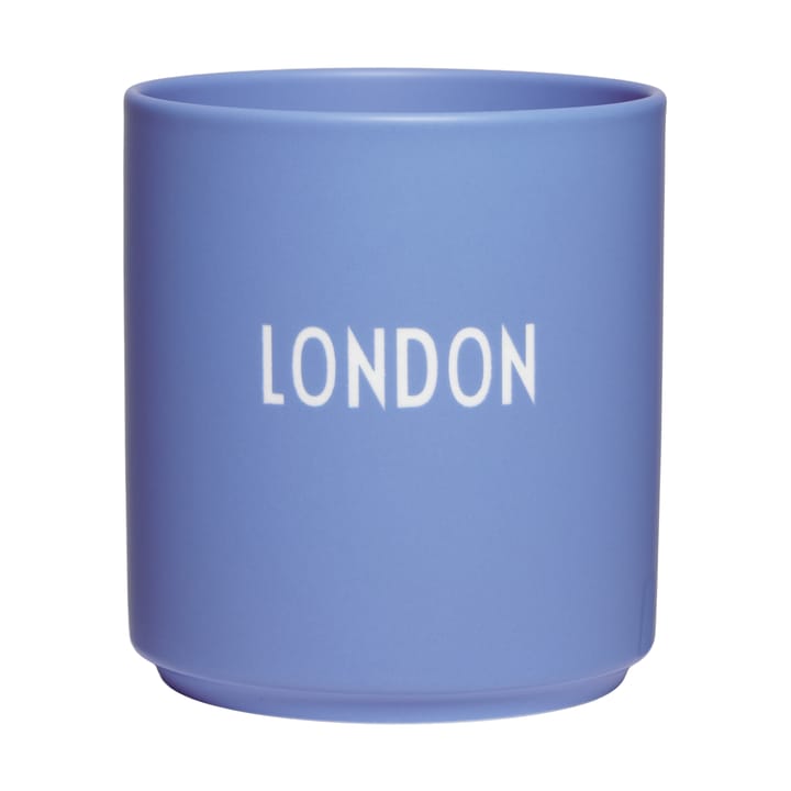 Tazza preferita Design Letters International 25 cl - London-blue - Design Letters