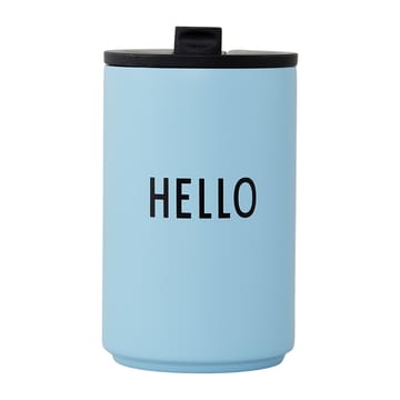 Termos Design Letters - Light blue-hello - Design Letters