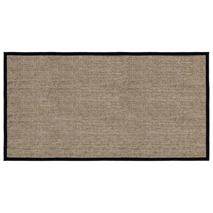 Zerbino Sisal naturale-nero - grande - Dixie