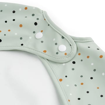 Bavaglino con maniche Happy Dots - Verde - Done by deer