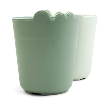 Mini tazza Croco kiddish 10 cl confezione da 2 - Verde - Done by deer