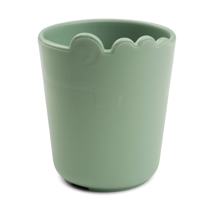 Mini tazza Croco kiddish 10 cl confezione da 2, Verde Done by deer