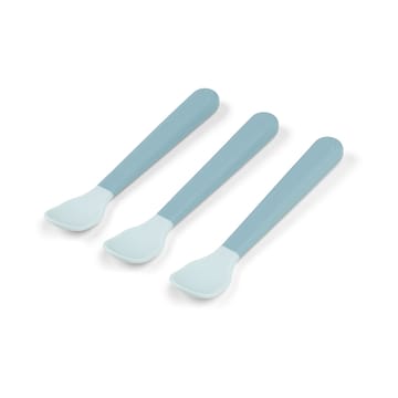 Set di 3 cucchiai Easy-grip foodie - Blu - Done by deer