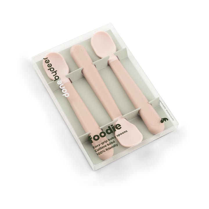 Set di 3 cucchiai Easy-grip foodie, Polvere Done by deer