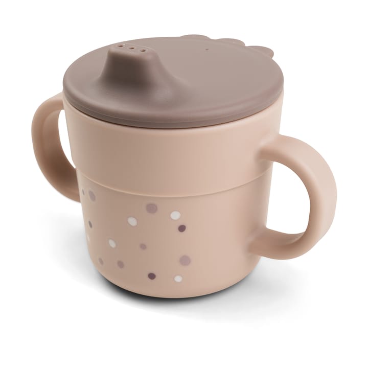 Tazza con beccuccio Happy Dots foodie 21,5 cl, Polvere Done by deer