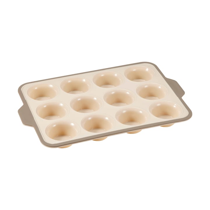 Set di 12 forme per muffin Cookie - Beige - Dorre