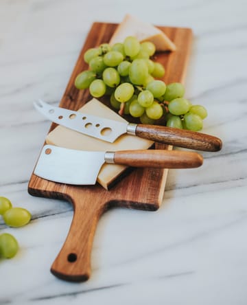 Tagliere da portata Sany con coltelli da formaggio - Natura - Dorre