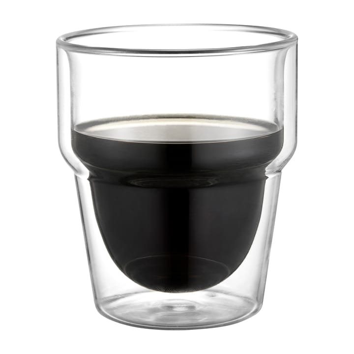 Tazza da caffè Kenya 32 cl, confezione da 2, Vetro Dorre