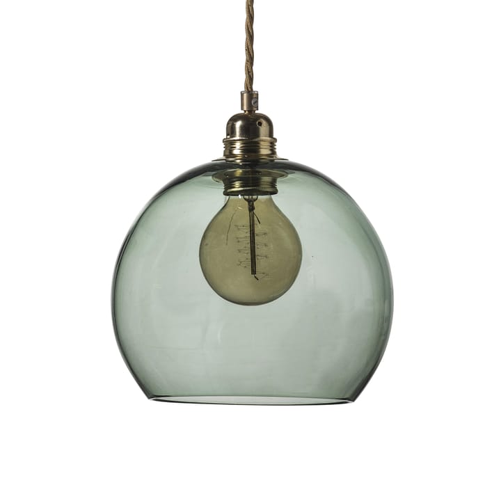 Lampada a sospensione Rowan M, Ø 22 cm, forest green EBB & FLOW