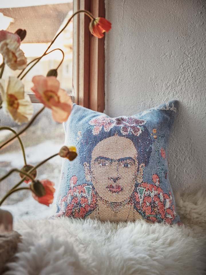 Federa Frida Kahlo 40x40 cm, Vida Ekelund Linneväveri