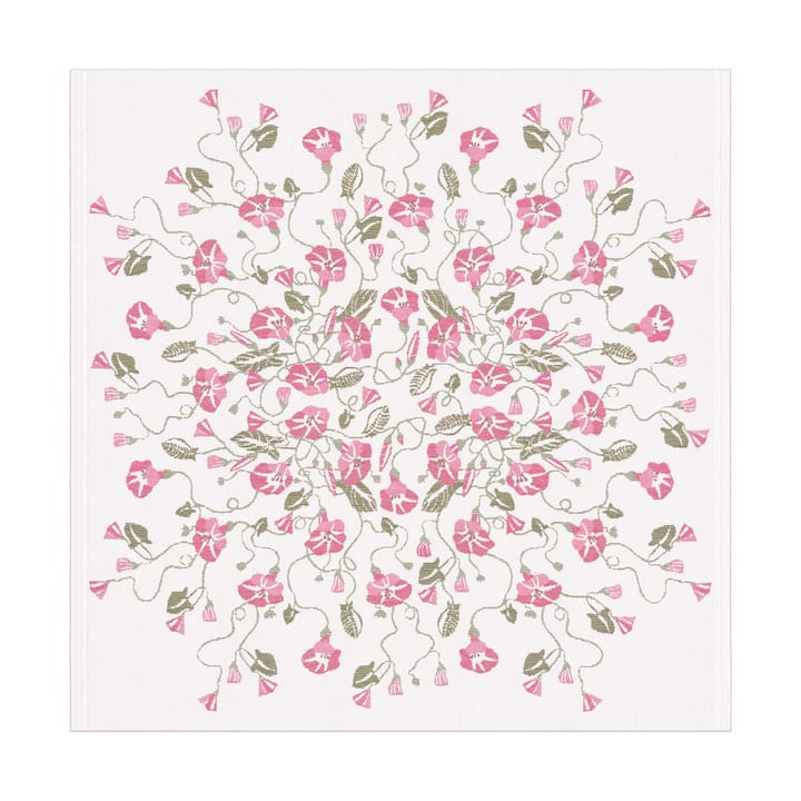 Tovaglia Åkervinda 75x75 cm - Rosa - Ekelund Linneväveri