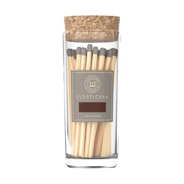 Scatola di fiammiferi Stora Eldstickan con 100 fiammiferi - Grande cenere - Eldstickan