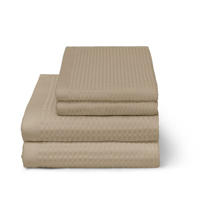 Asciugamano Waffle 50x70 cm, Taupe Elvang Denmark