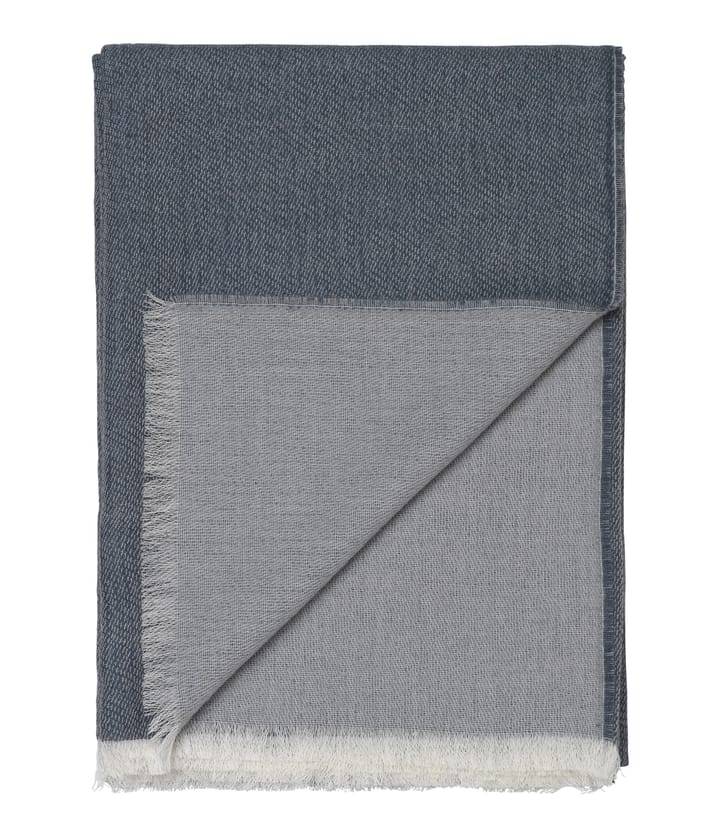 Plaid Venice - bianco - grigio-blu - Elvang Denmark