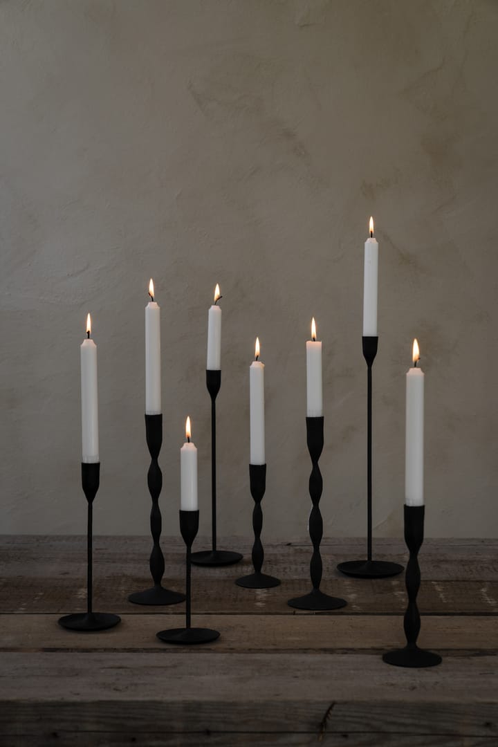 Candelabro Ernst in metallo nero, 18 cm ERNST