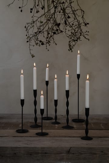 Candelabro Ernst in metallo nero - 18 cm - ERNST