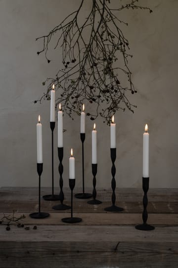 Candelabro Ernst in metallo nero - 18 cm - ERNST