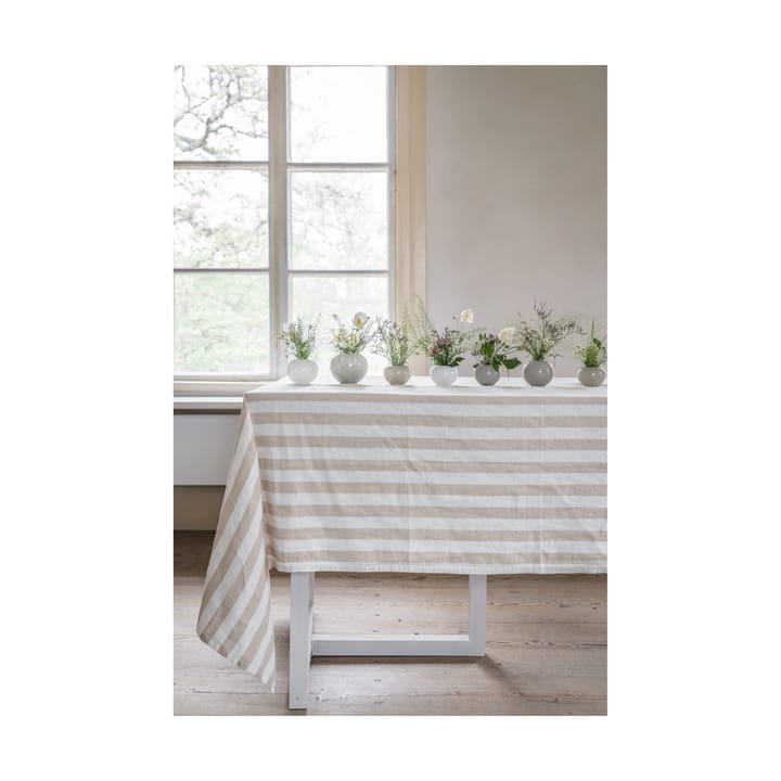 Ernst tovaglia a righe 145x240 cm, Beige-bianco ERNST