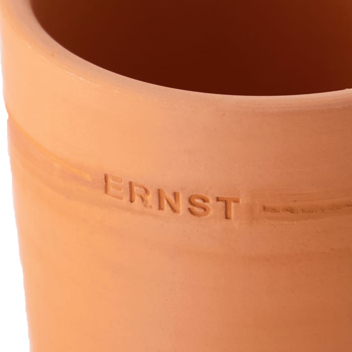 Vaso con sottovaso Ernst terracotta - Ø 19 cm
​ - ERNST