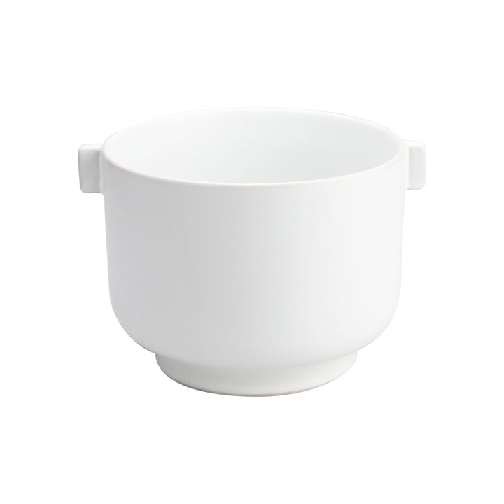 Vaso da fiori Ernst con manico white sand, 15 cm ERNST