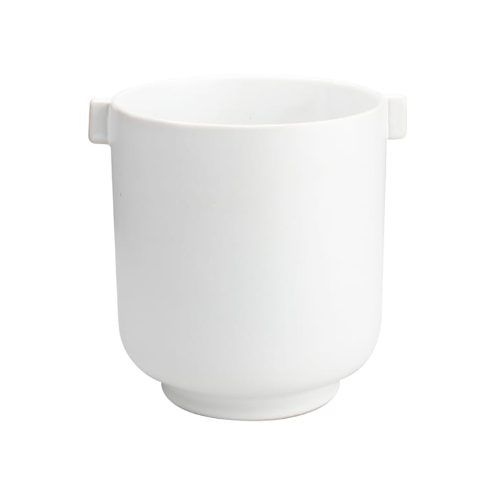 Vaso da fiori Ernst con manico white sand - 22,5 cm - ERNST