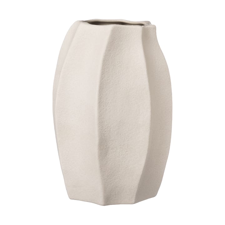 Vaso Ernst in gres Ø15x23 cm - Bianco naturale - ERNST