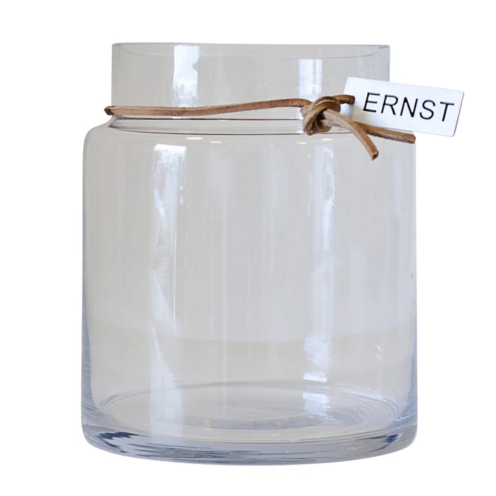 Vaso in vetro Ernst A: 22,5 cm Ø 12,5 cm, trasparente ERNST