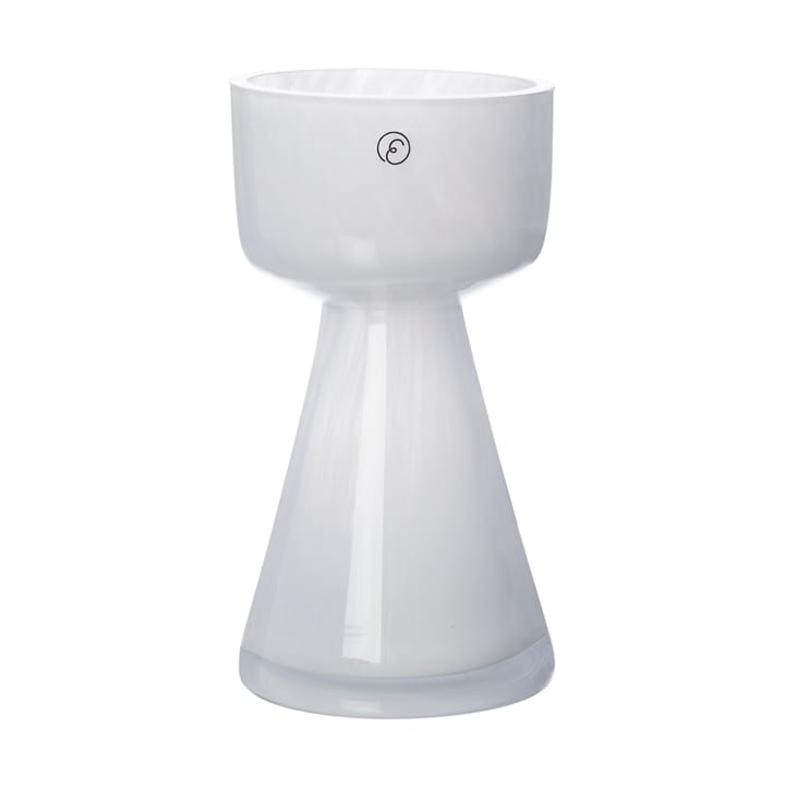 Vaso per bulbi Ernst in vetro 15 cm - Bianco - ERNST