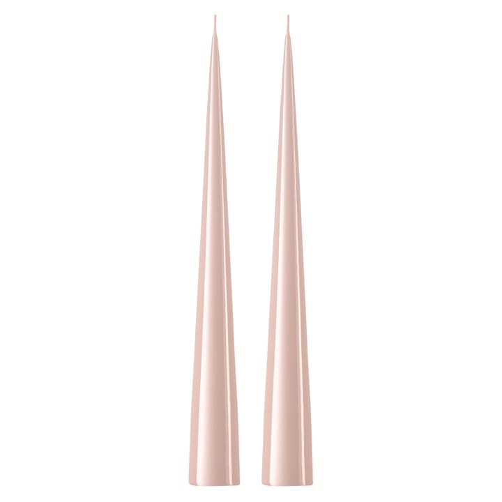 Candeliere ester & erik 34 cm 2 pezzi lacquered - cloudy pink 51-0 - ester & erik