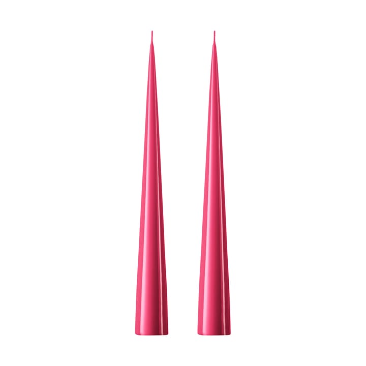 Candeliere ester & erik 34 cm 2 pezzi lacquered - Deep pink 41/2 - Ester & erik