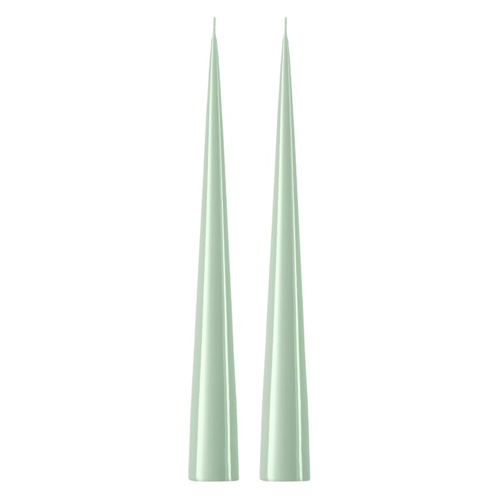 Candeliere ester & erik 34 cm 2 pezzi lacquered - verde menta 03-0 - Ester & erik