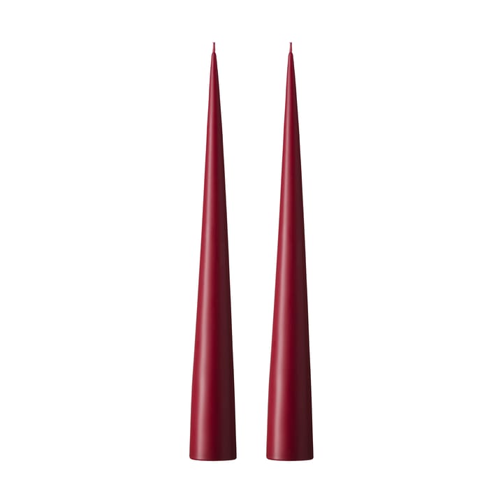 Candeliere ester & erik 34 cm 2 pezzi matte - Deep wine 44/2 - ester & erik