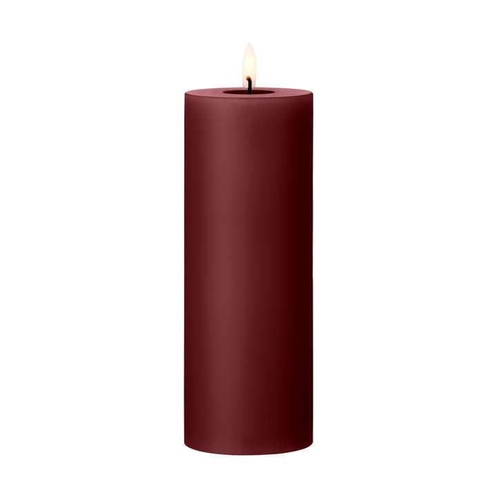 Candelotto LED ester & erik Ø7,5x20 cm - 44/2 Deep Wine - Ester & erik