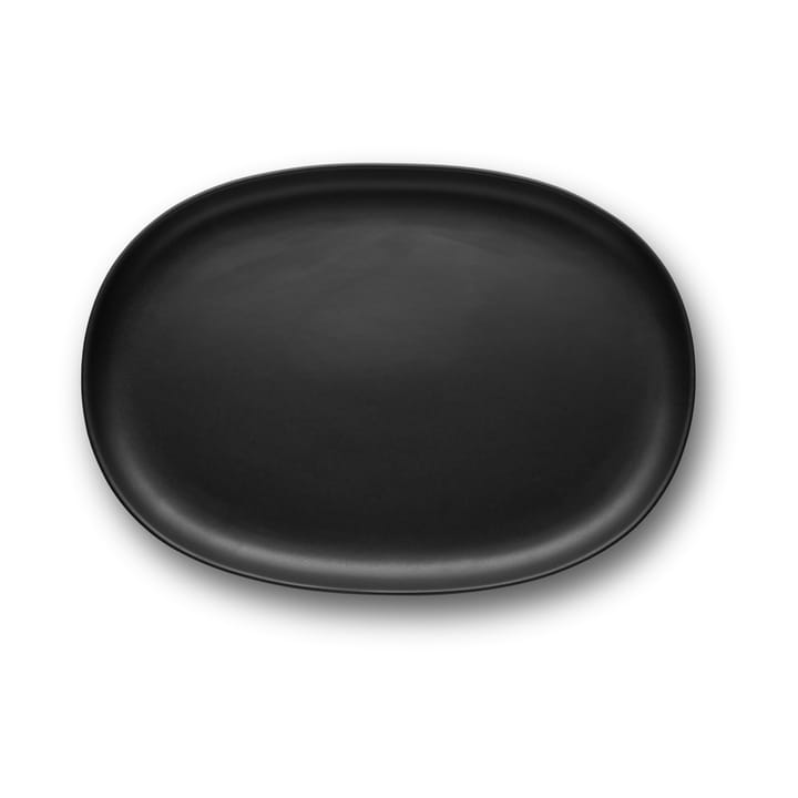 Piatto da portata ovale Nordic Kitchen, 36 cm, Nero Eva Solo