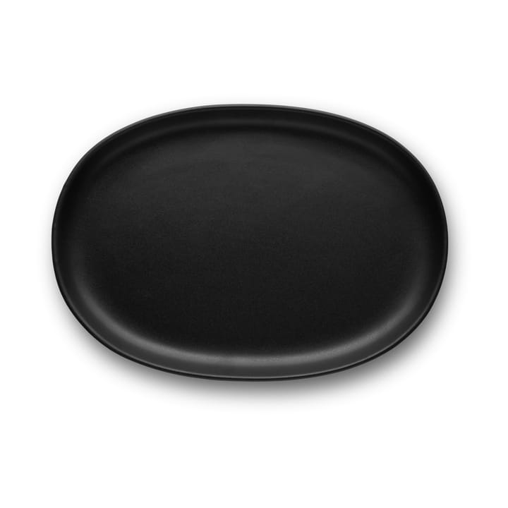 Piatto ovale Nordic Kitchen, 18,5x26 cm, Nero Eva Solo