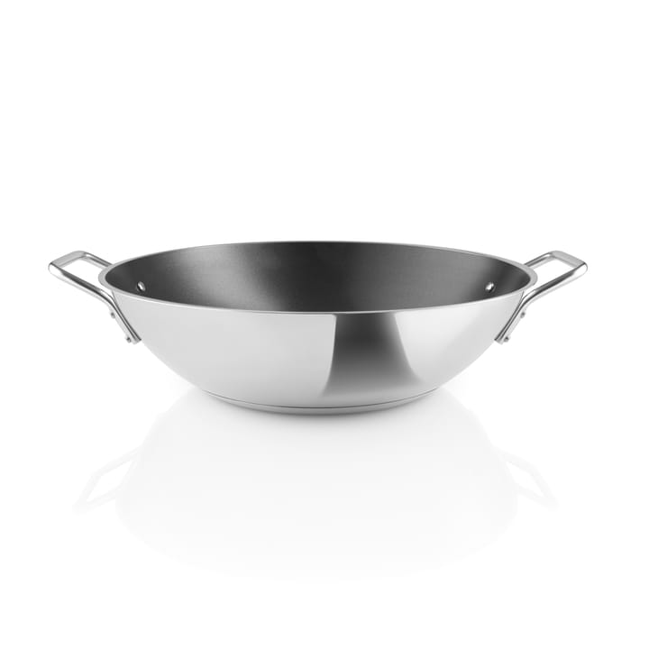 Wok antiaderente Eva Trio in acciaio inox e ceramica - 32 cm - Eva Solo