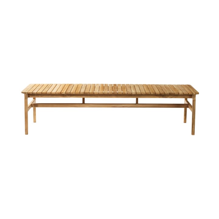 Panchina a 3 posti M10 Sammen - Teak oliato naturale - FDB Møbler