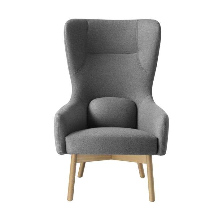 Poltrona L35 Gesja Wing Chair - Rovere naturale laccato-grigio scuro - FDB Møbler