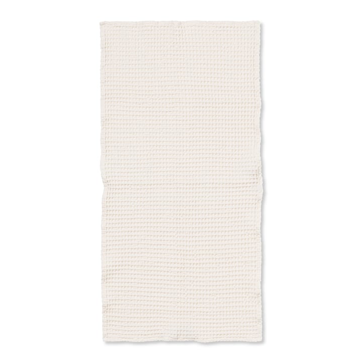 Asciugamano in cotone ecologico bianco sporco - 50x100 cm - ferm LIVING