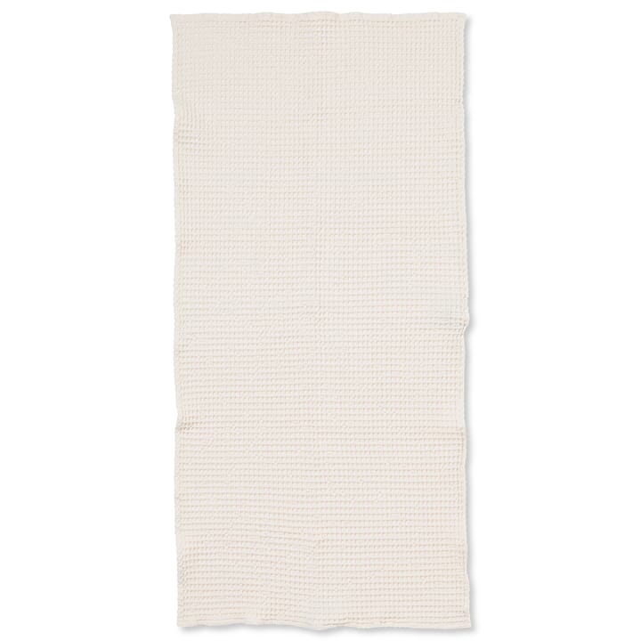 Asciugamano in cotone ecologico bianco sporco, 50x100 cm ferm LIVING