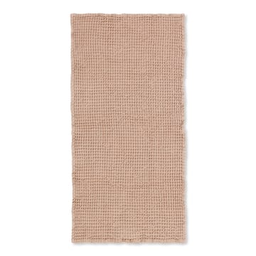 Asciugamano in cotone ecologico marrone chiaro - 50x100 cm - ferm LIVING
