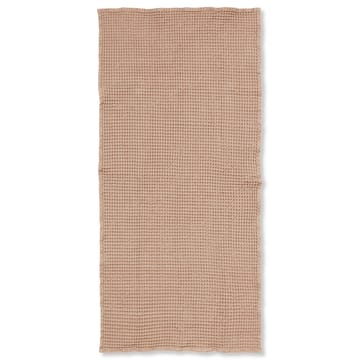 Asciugamano in cotone ecologico marrone chiaro - 70x140 cm - ferm LIVING