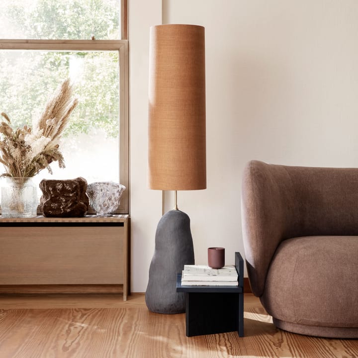 Base della lampada Hebe, Grigio scuro, grande ferm LIVING