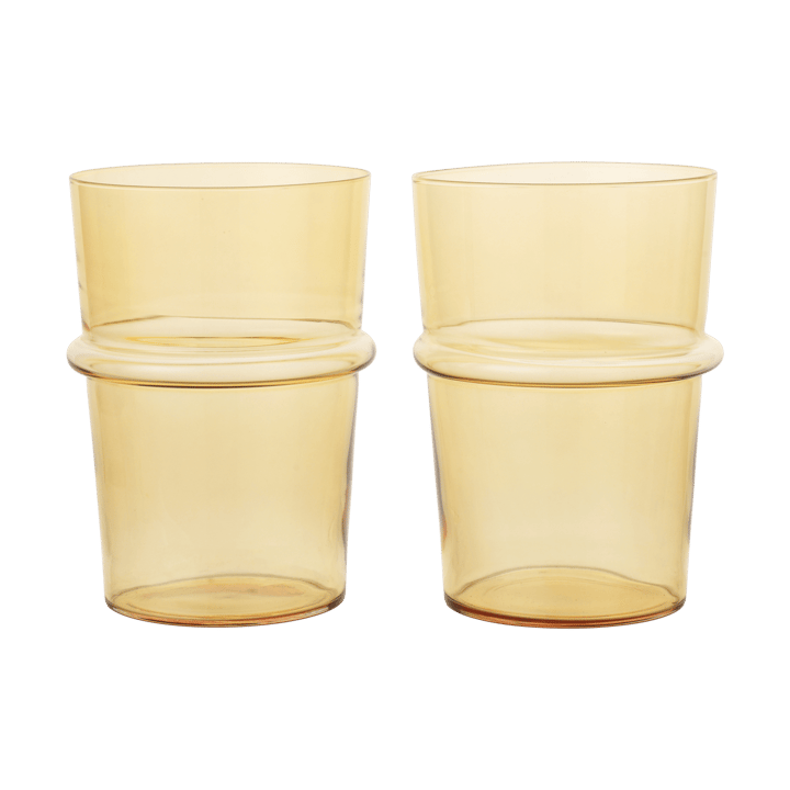 Bicchiere Boya alto 45 cl confezione da 2 - Giallo - Ferm Living