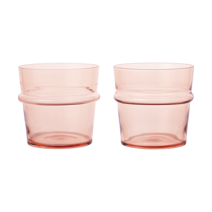 Bicchiere Boya basso 30 cl confezione da 2, Blush Ferm Living