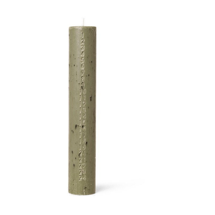 Candela calendario Mura - Artichoke green - ferm LIVING