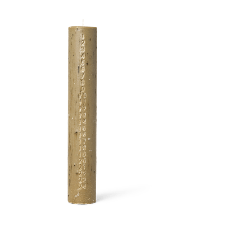 Candela calendario Mura - Ash brown - Ferm LIVING