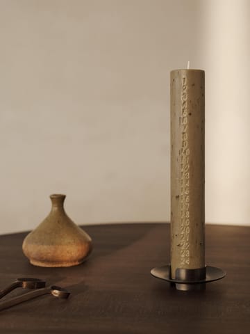 Candela calendario Mura - Ash brown - ferm LIVING