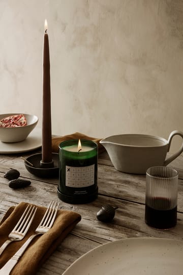 Candele fatte a mano Dipped 30 cm confezione da 2 - Marrone - Ferm Living